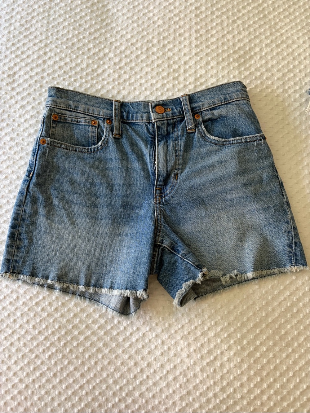J. Crew Light Blue Denim Cutoff Shorts
